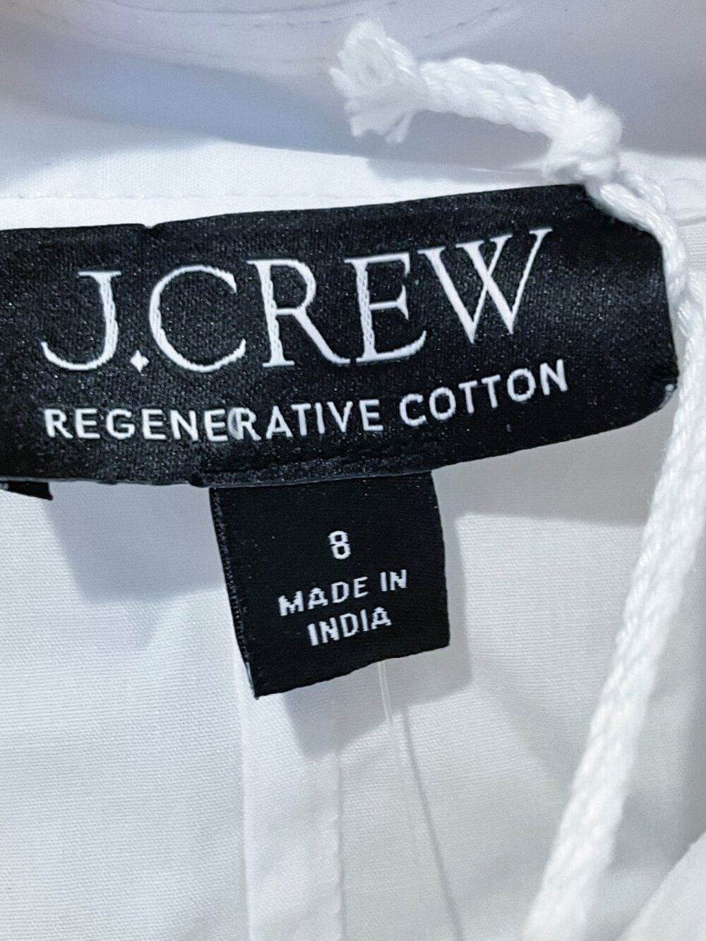 NEW J CREW Dolman-sleeve button-up shirt in cotton poplin 8 NWT Long Sleeve - Picture 8 of 11